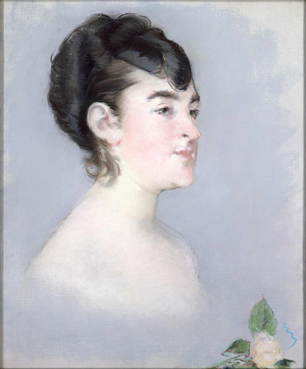 Slečna Isabelle Lemonnierová (1857-1926) od Édouard Manet