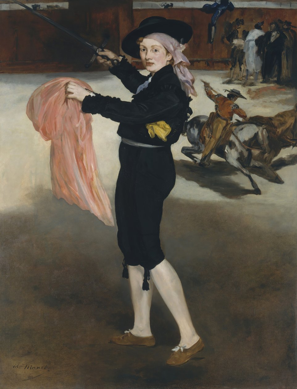 Mademoiselle V. . v Kostýmu Espada, 1862. od Édouard Manet