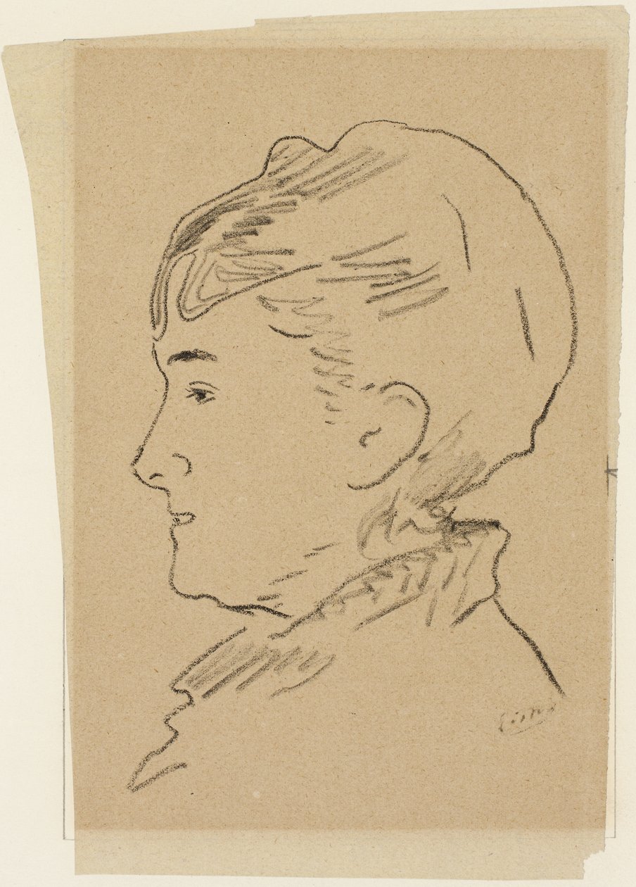 Manet - Mademoiselle Isabelle Lemonnier, 1922.4488 od Édouard Manet