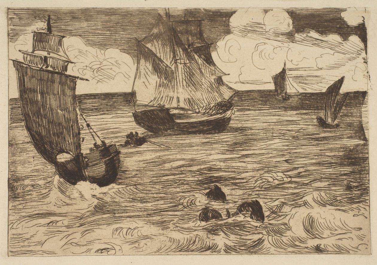 Marine, 1865-66. od Édouard Manet