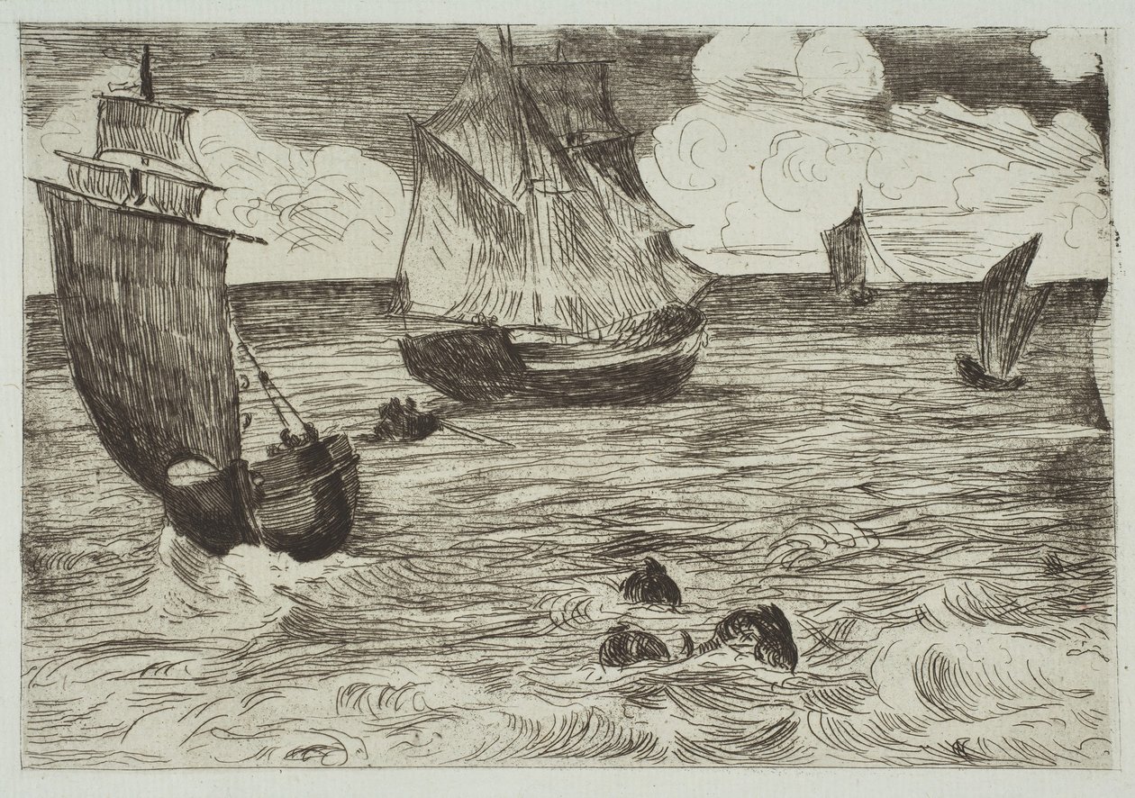 Marine, 1865-66. od Édouard Manet