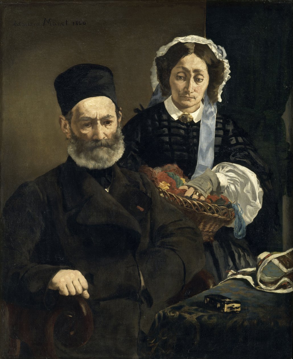 Monsieur a madame Auguste Manetovi od Édouard Manet