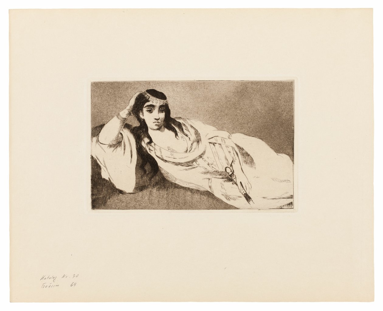 Odaliska od Édouard Manet