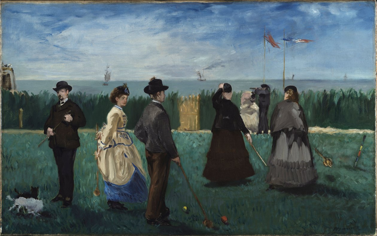 Kroket v Boulogne - sur - Mer od Édouard Manet