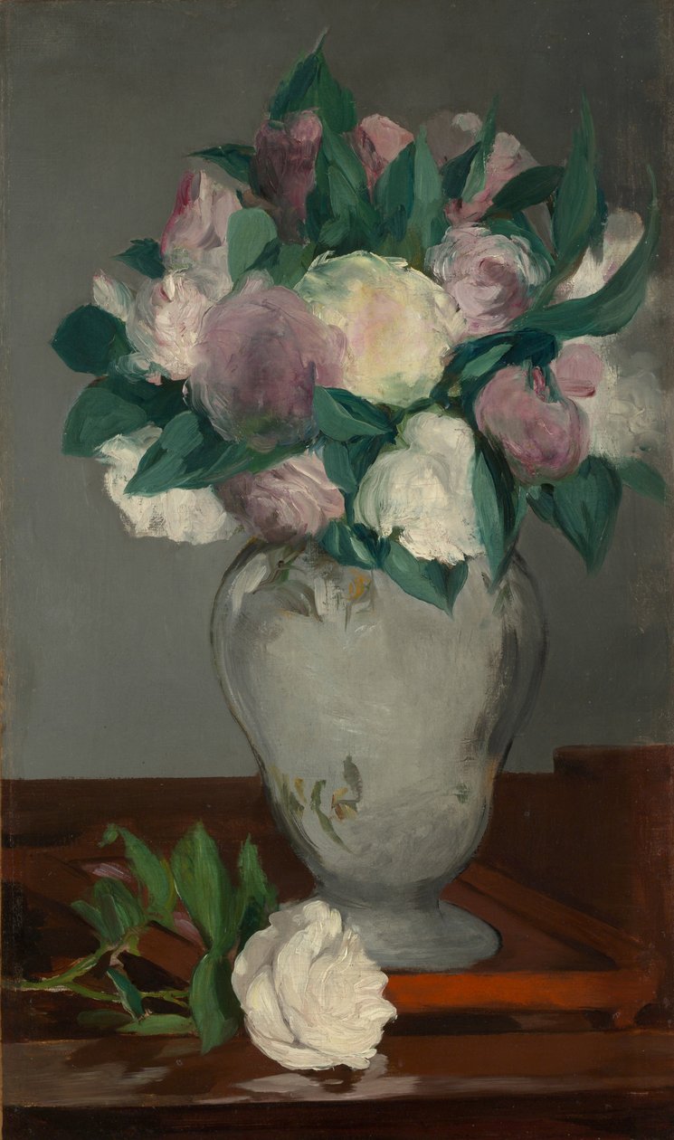 Pivoňky od Édouard Manet