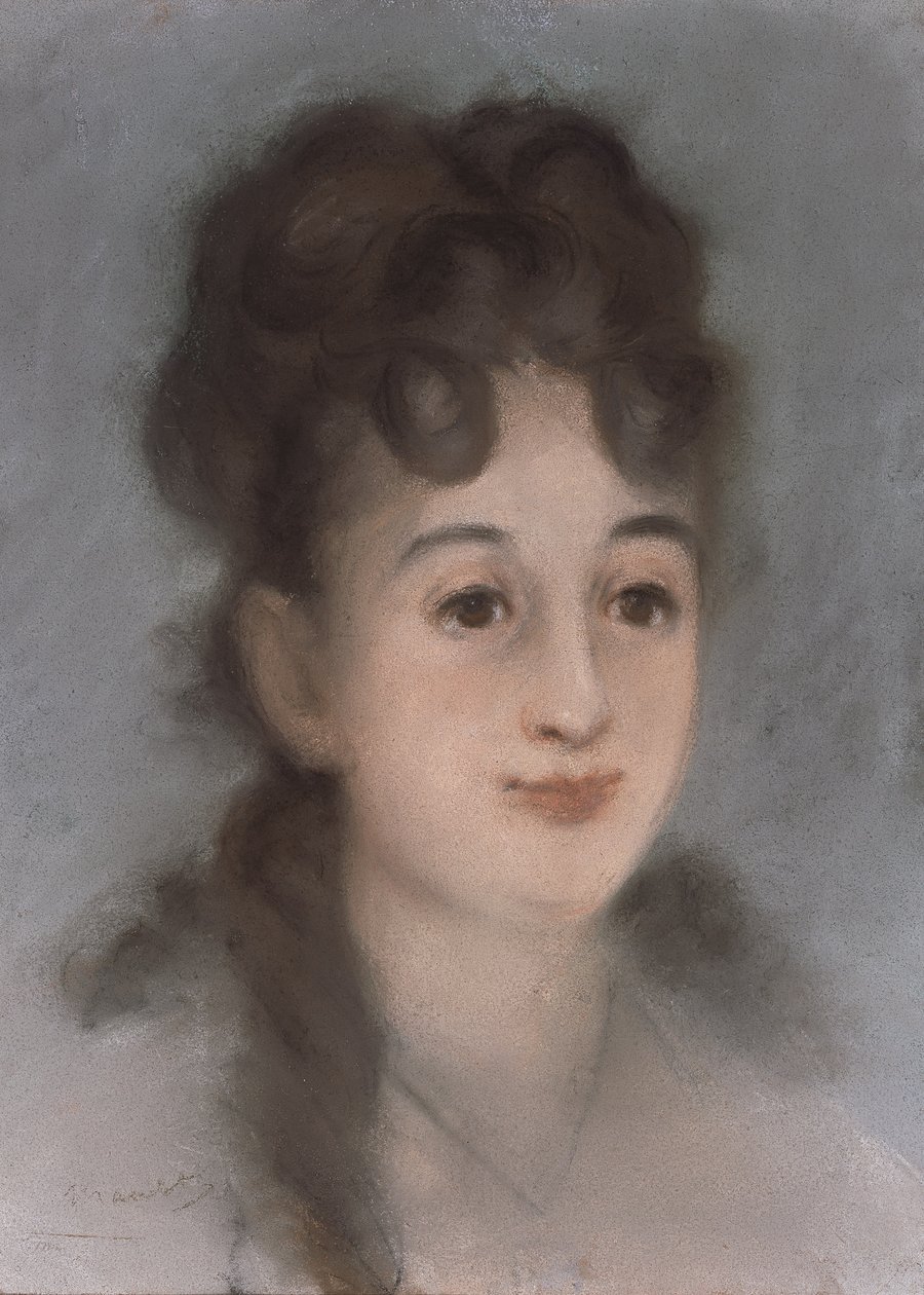 Portrét Evy Gonzalès od Édouard Manet