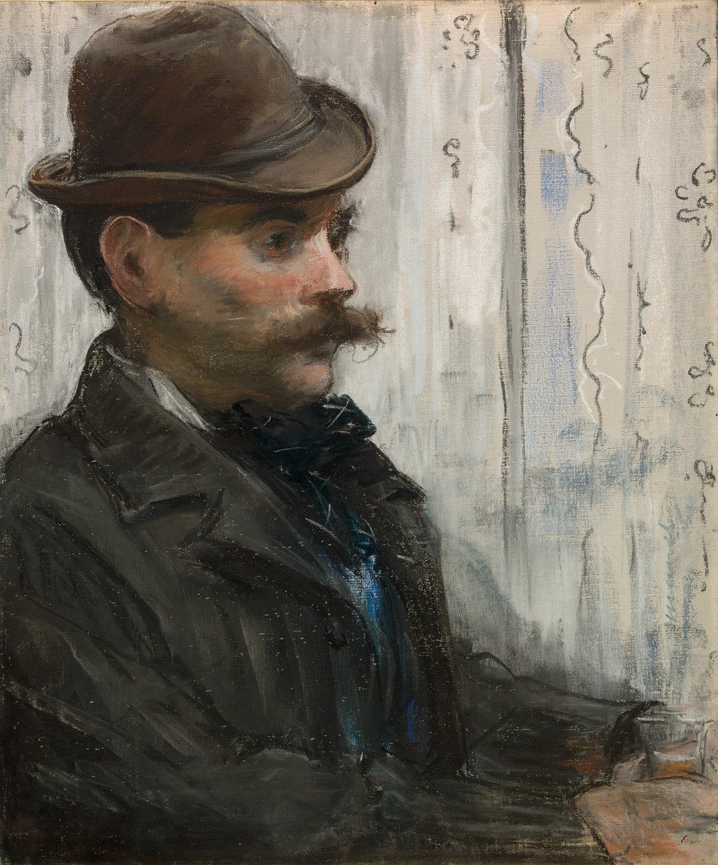 Portrét Alphonse Maureaua od Édouard Manet