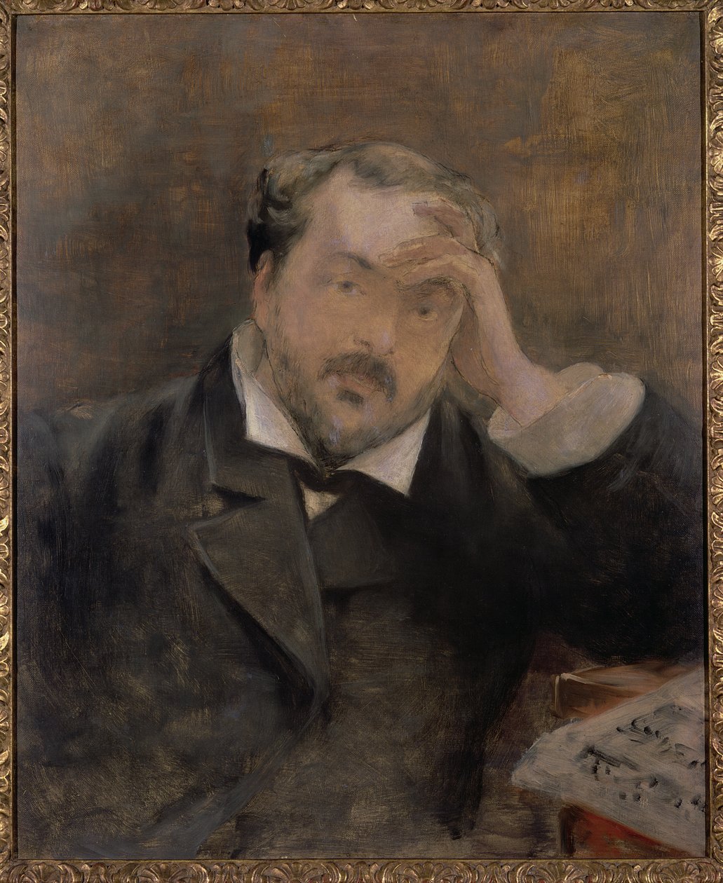Portrét Emmanuela Chabriera (1841-94) 1881 od Édouard Manet
