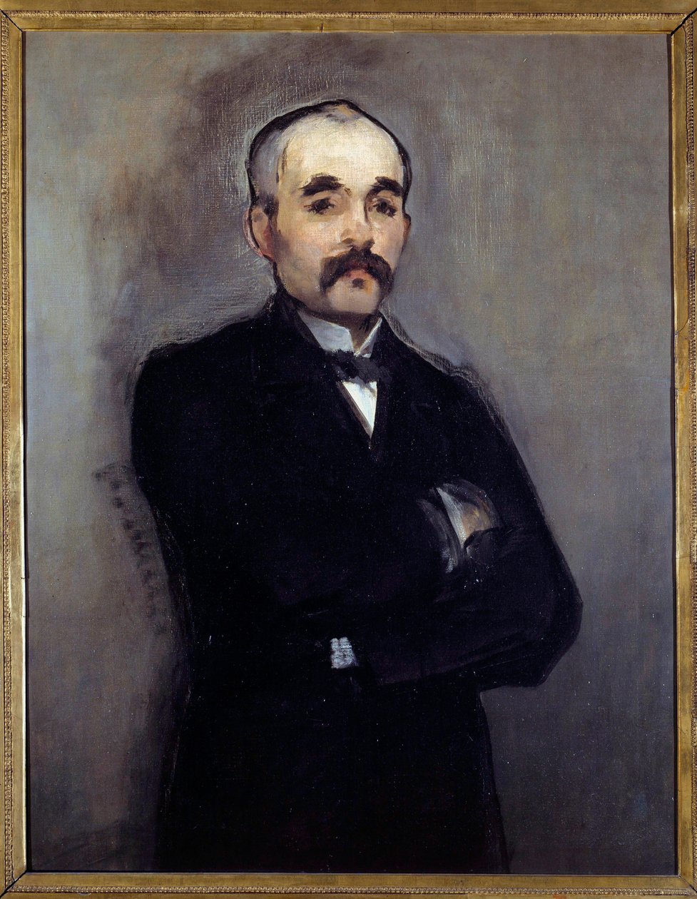 Portrét Georgese Clemenceaua (1841-1929) Obraz Edouarda Maneta (1832-1883) 19. století Sun. 0,94 x 0,74 m Paříž, musee d
