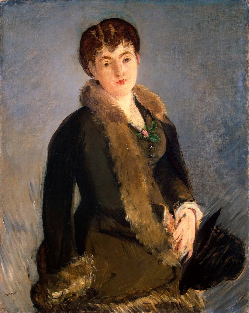 Portrét mademoiselle Isabelle Lemonnier, c1880. od Édouard Manet