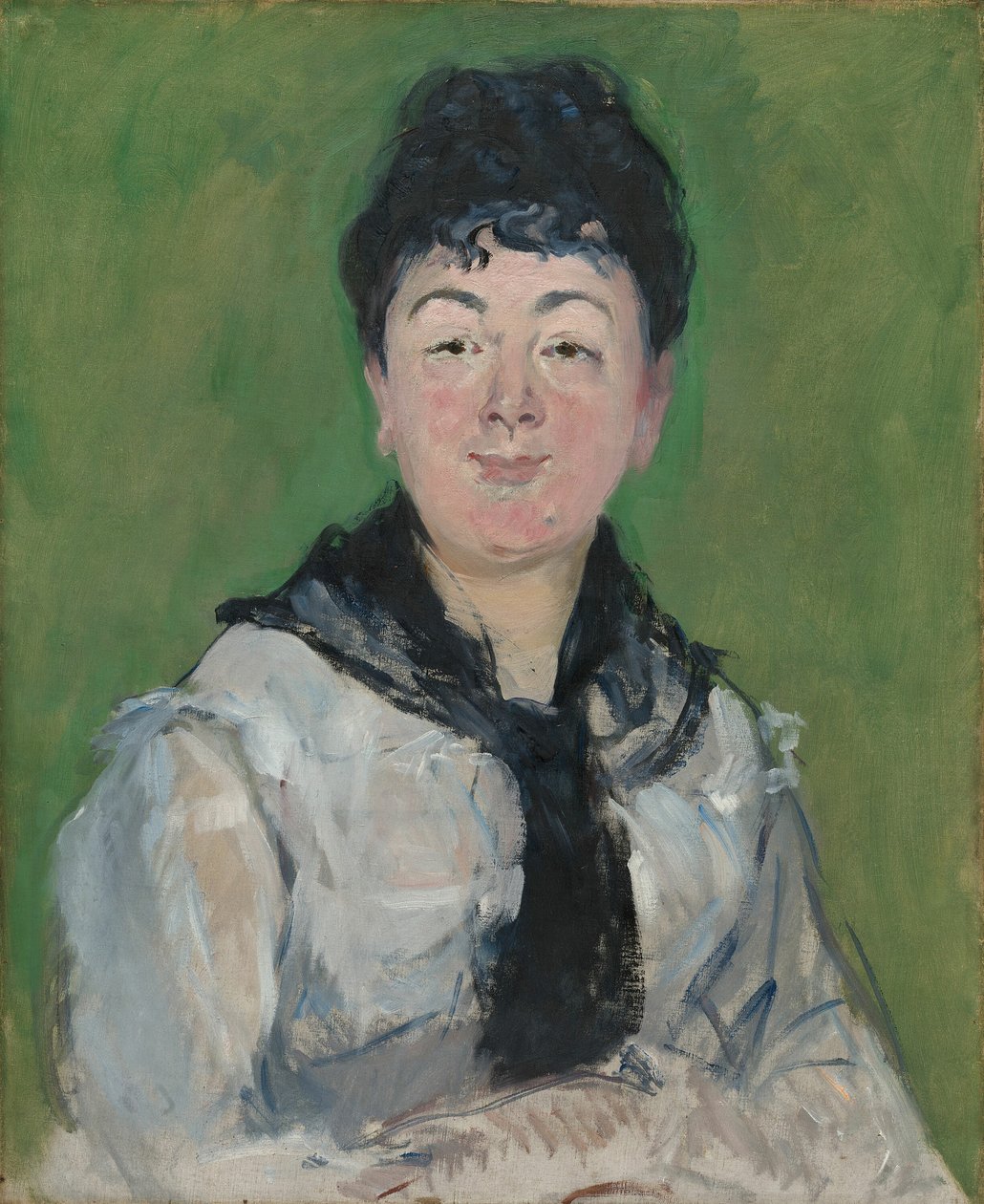 Portrét ženy s černým Fichu, c. 1878. od Édouard Manet