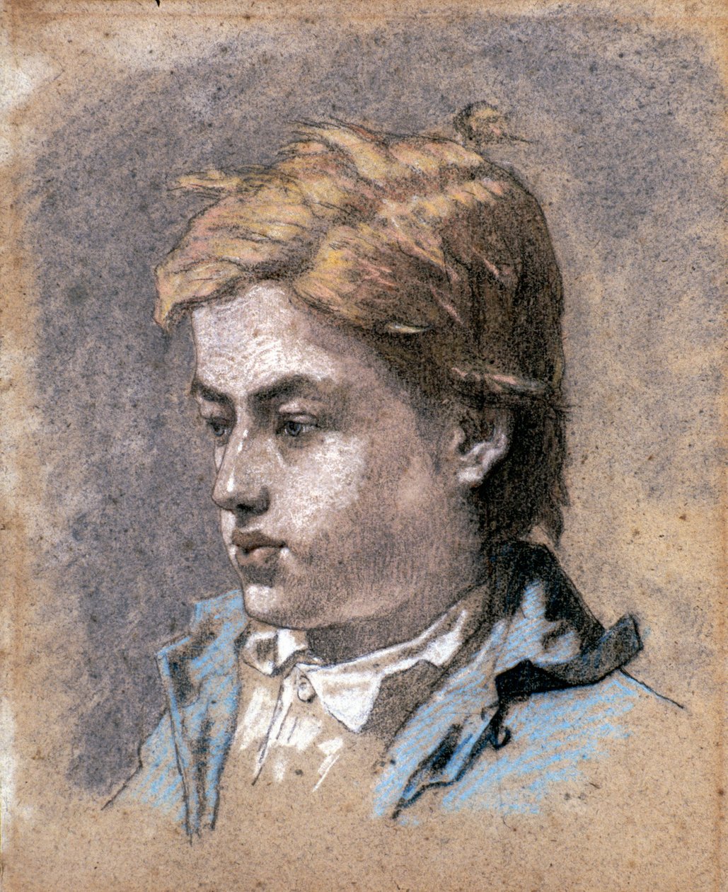 Portrét mladého muže, kolem roku 1856 od Édouard Manet
