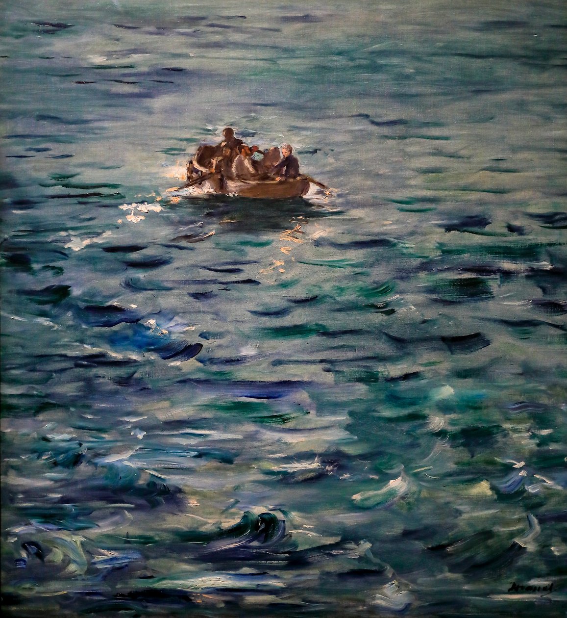 Rochefortův útěk od Édouard Manet