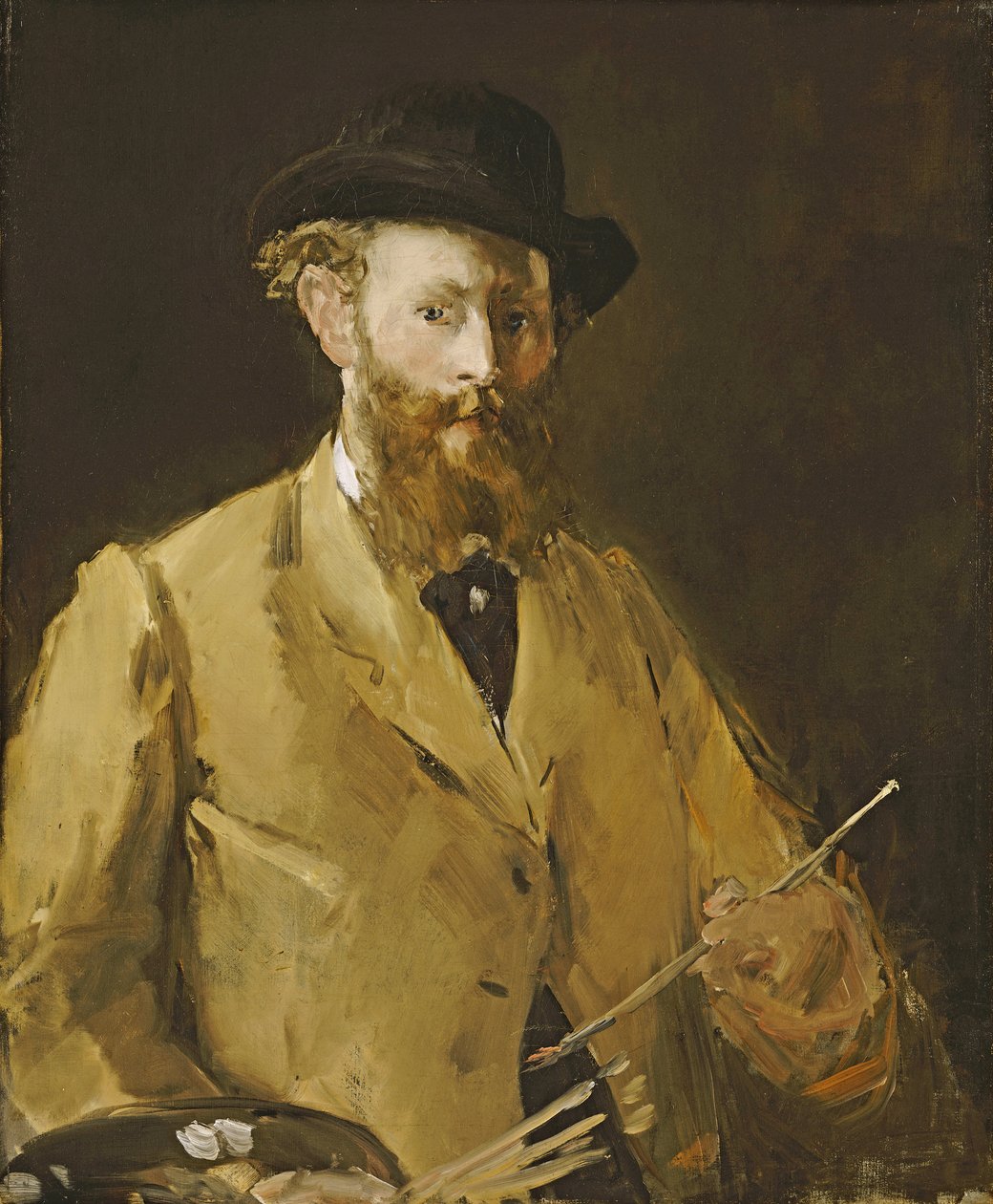 Autoportrét s paletou od Édouard Manet