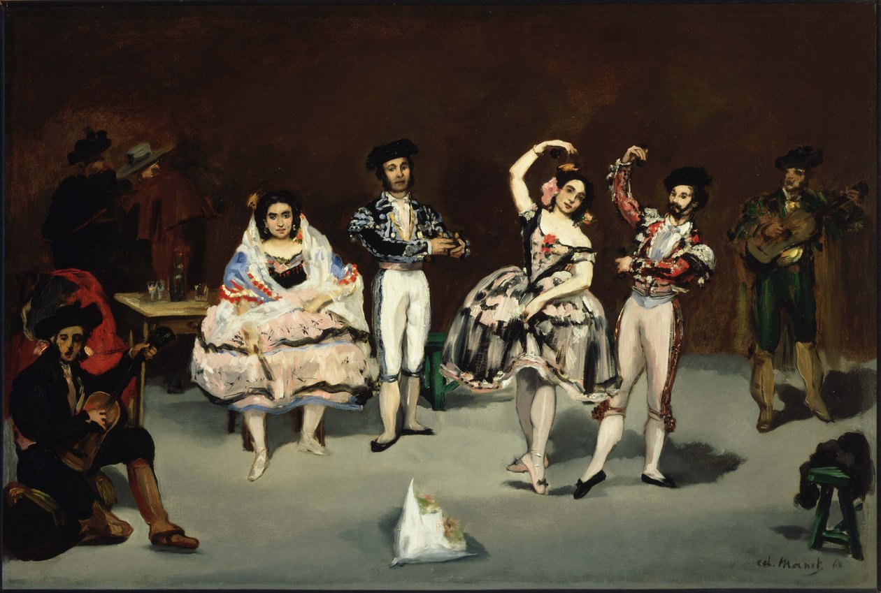 Španělský balet od Édouard Manet