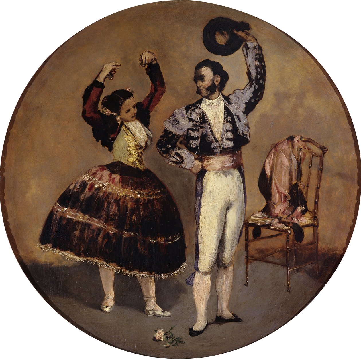 Španělští tanečníci od Édouard Manet