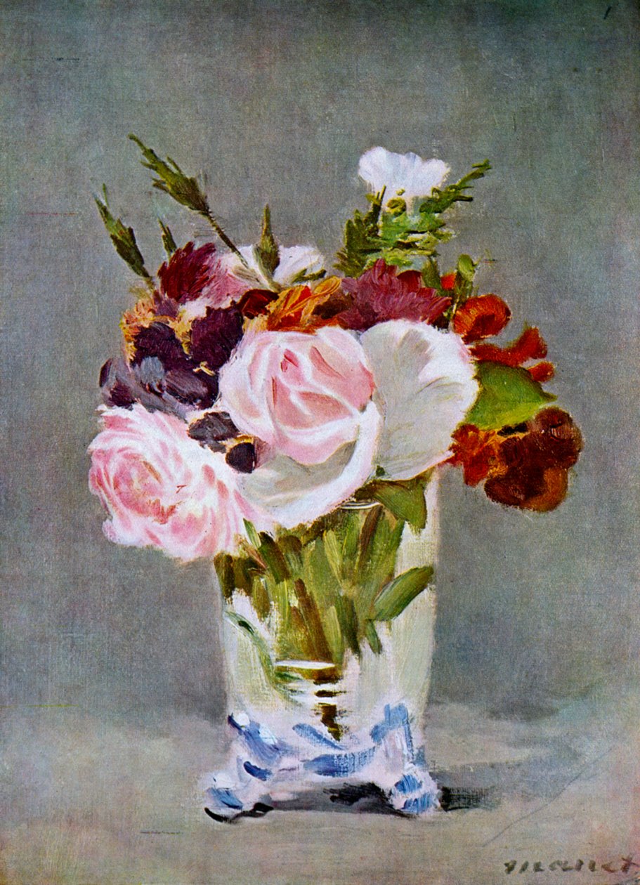 Zátiší s květinami, 1882. od Édouard Manet
