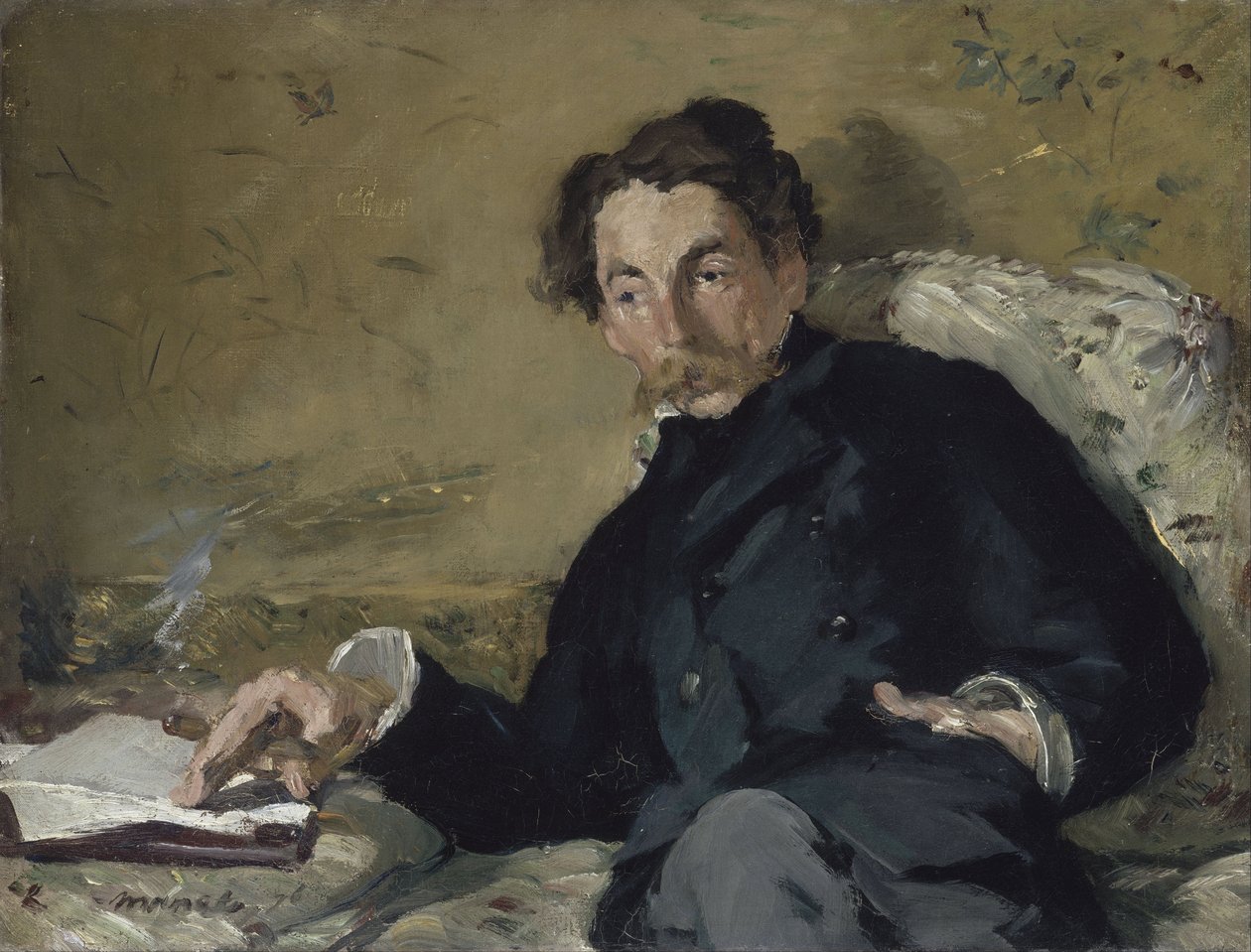 Stéphane Mallarmé od Édouard Manet