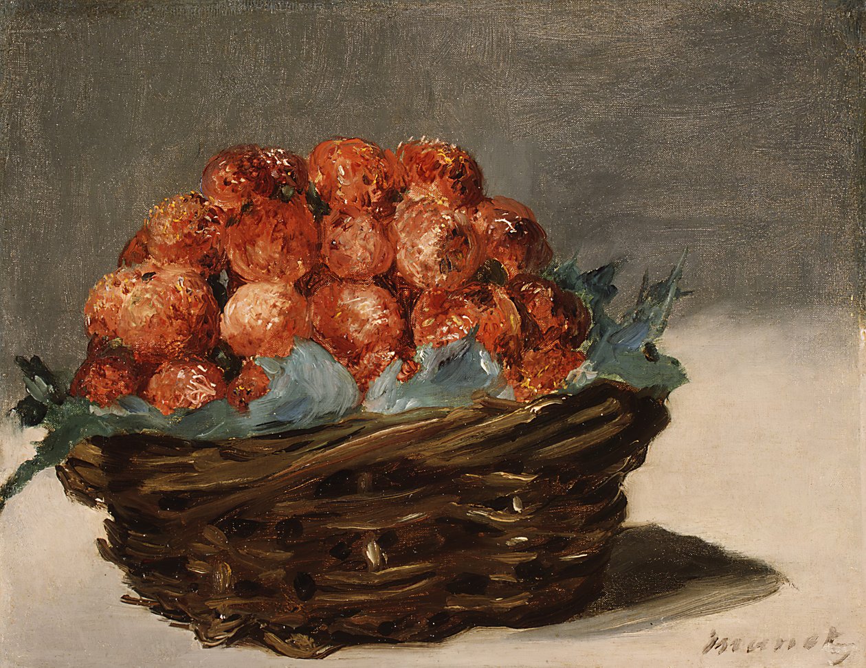 Jahody, ca. 1882. VYMAZAT - duplikát od Édouard Manet