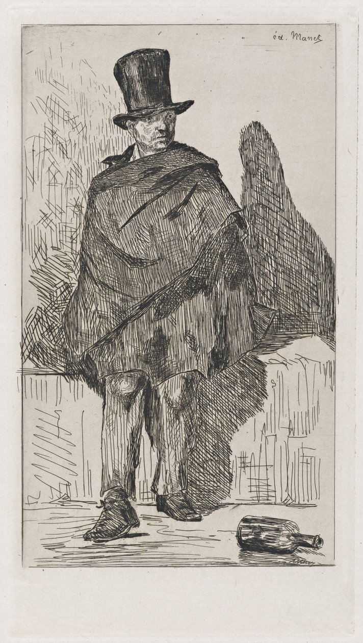 Piják absinthu od Édouard Manet