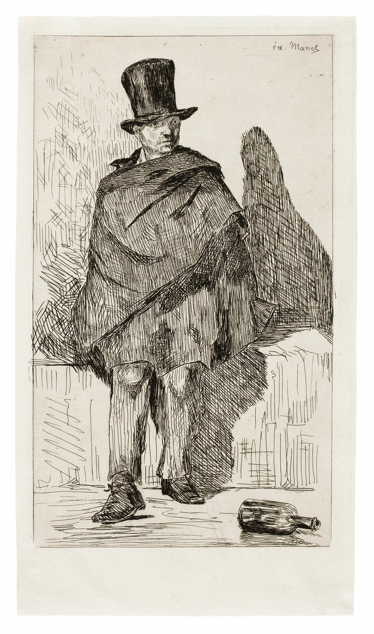 Piják absinthu od Édouard Manet