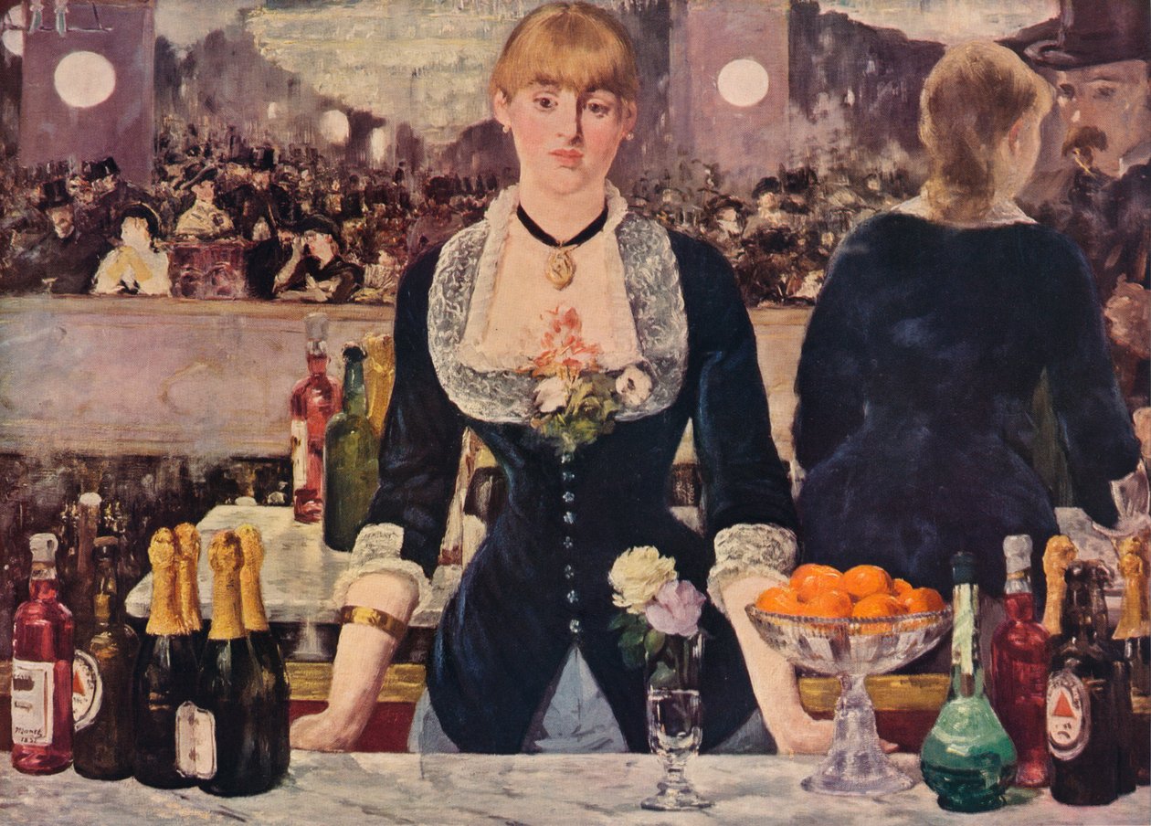 Bar u Folies-Bergere, 1882, 1938 od Édouard Manet