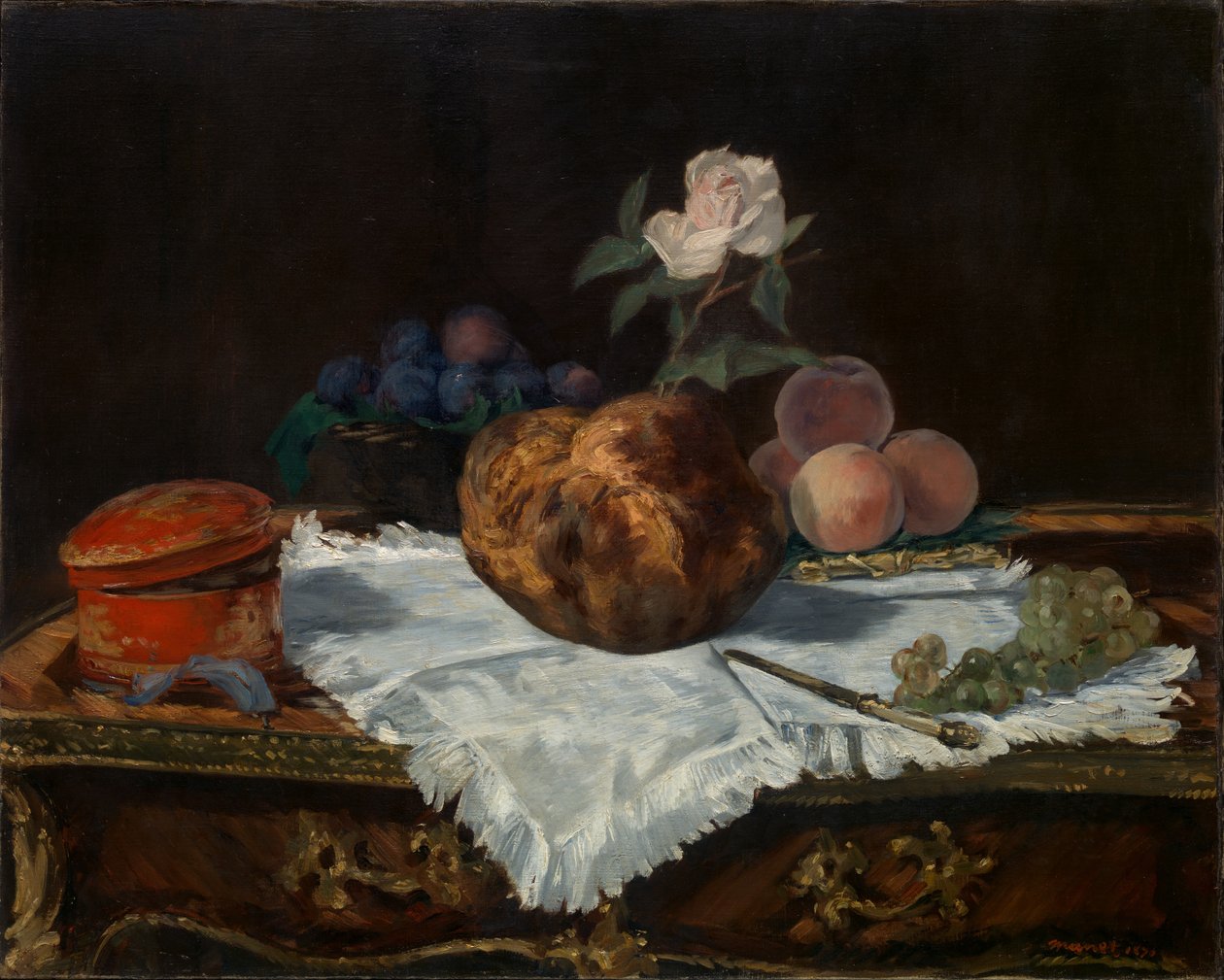 Brioche, 1870. od Édouard Manet