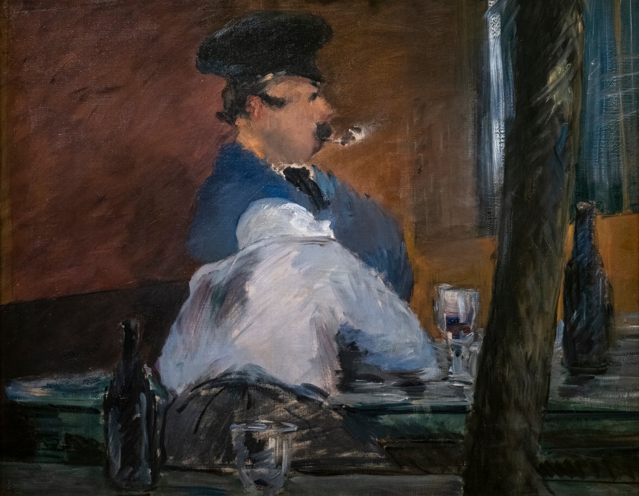 The Cork nebo Country Inn (La Guinguette) od Édouard Manet