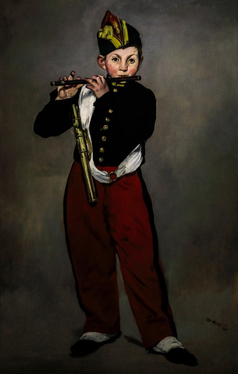The Fife Player 1866 (olej na plátně) od Édouard Manet