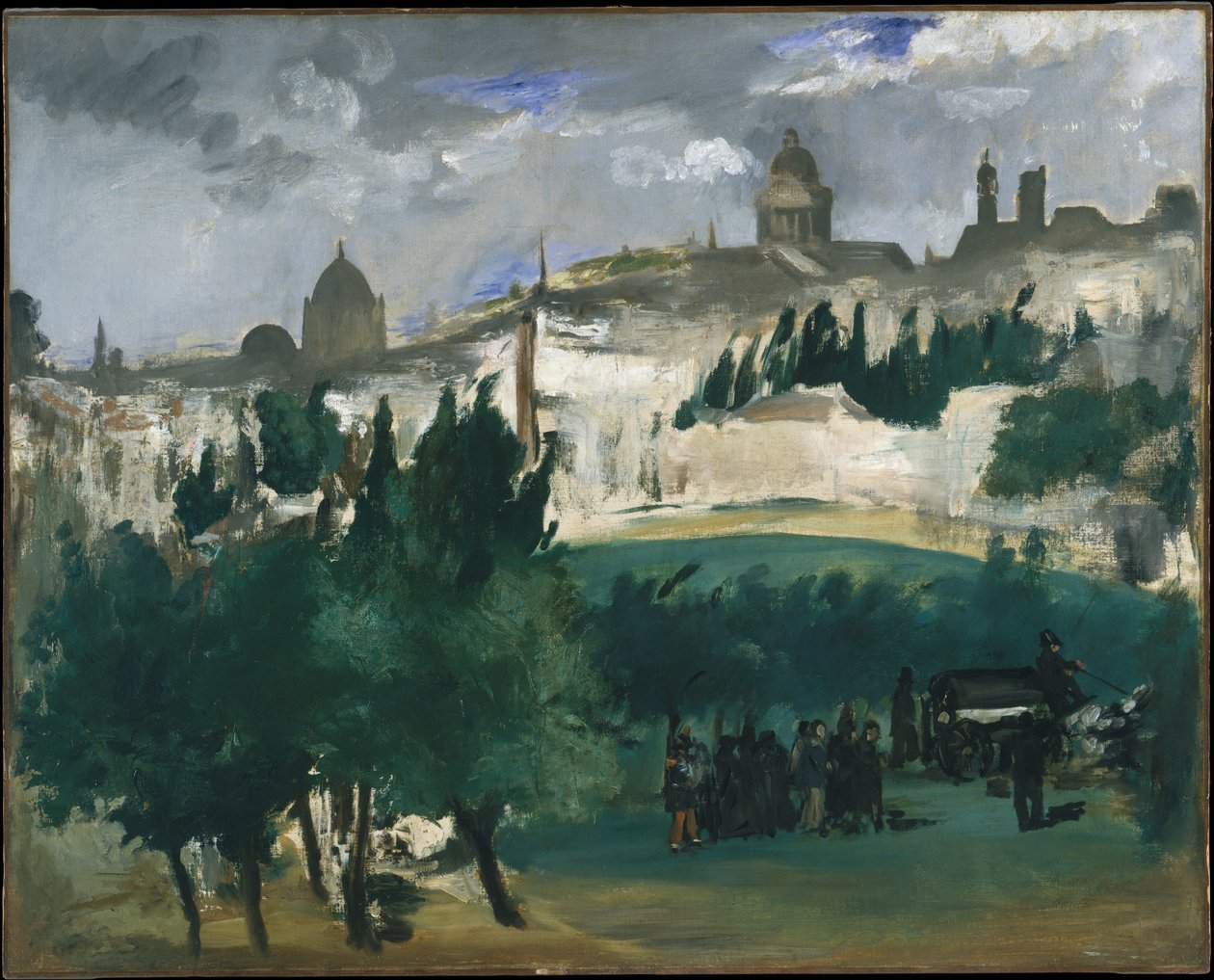 Pohřeb od Édouard Manet
