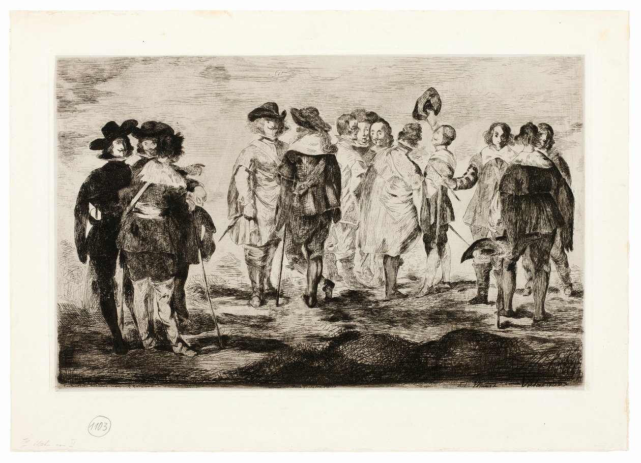 Malí kavalíci od Édouard Manet