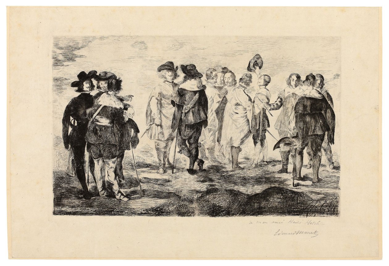Malí kavalíci od Édouard Manet