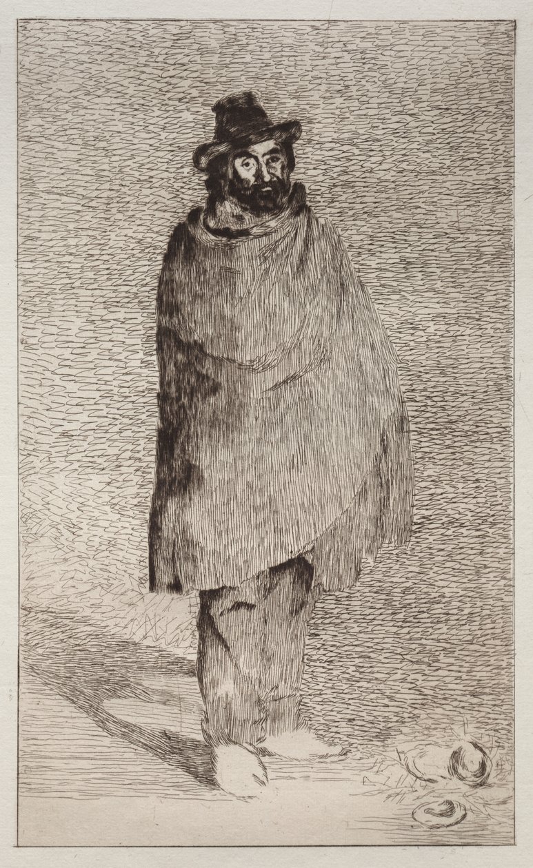 Filozof (lept a suchá jehla) od Édouard Manet