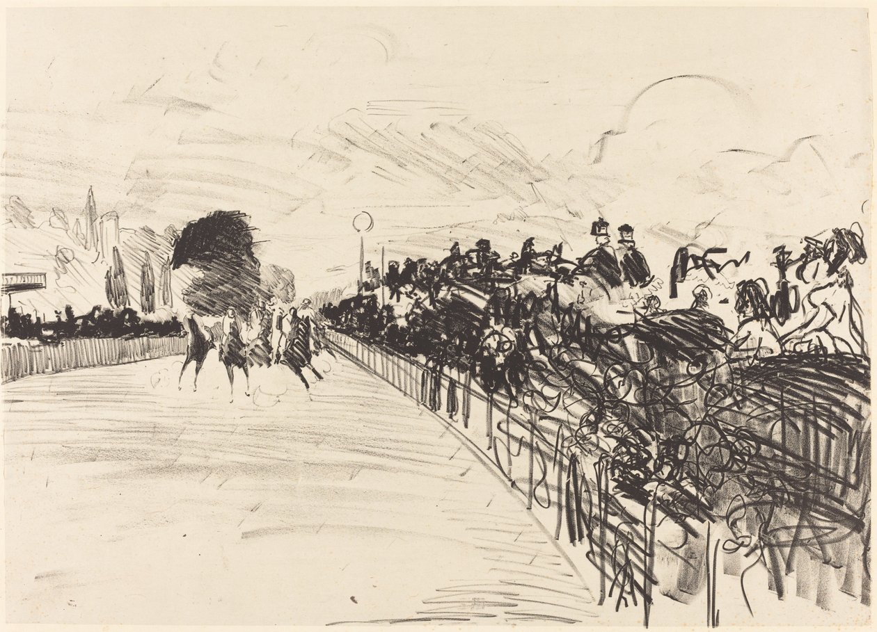 Kurzy Races Les, 1865. od Édouard Manet