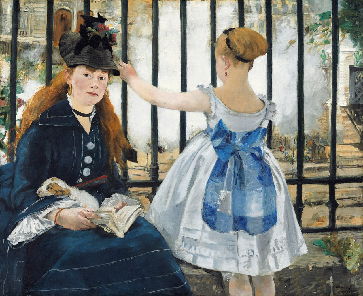 Železnice od Édouard Manet