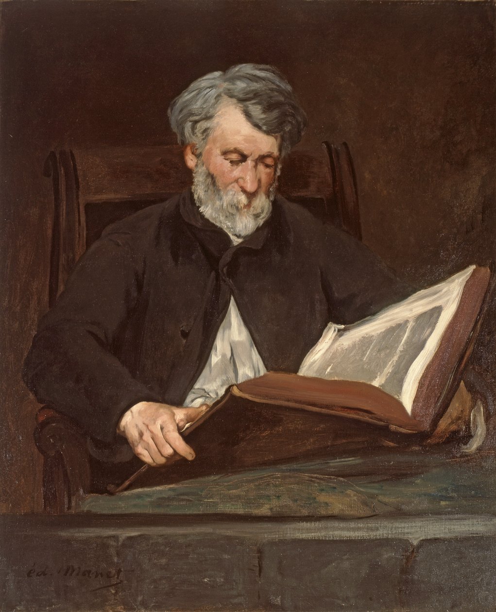 Čtenář od Édouard Manet