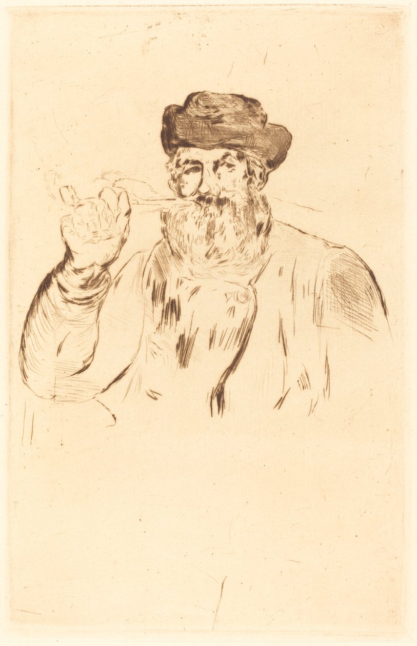 Kuřák od Édouard Manet
