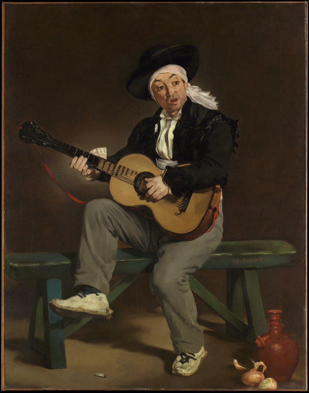 Španělská zpěvačka od Édouard Manet