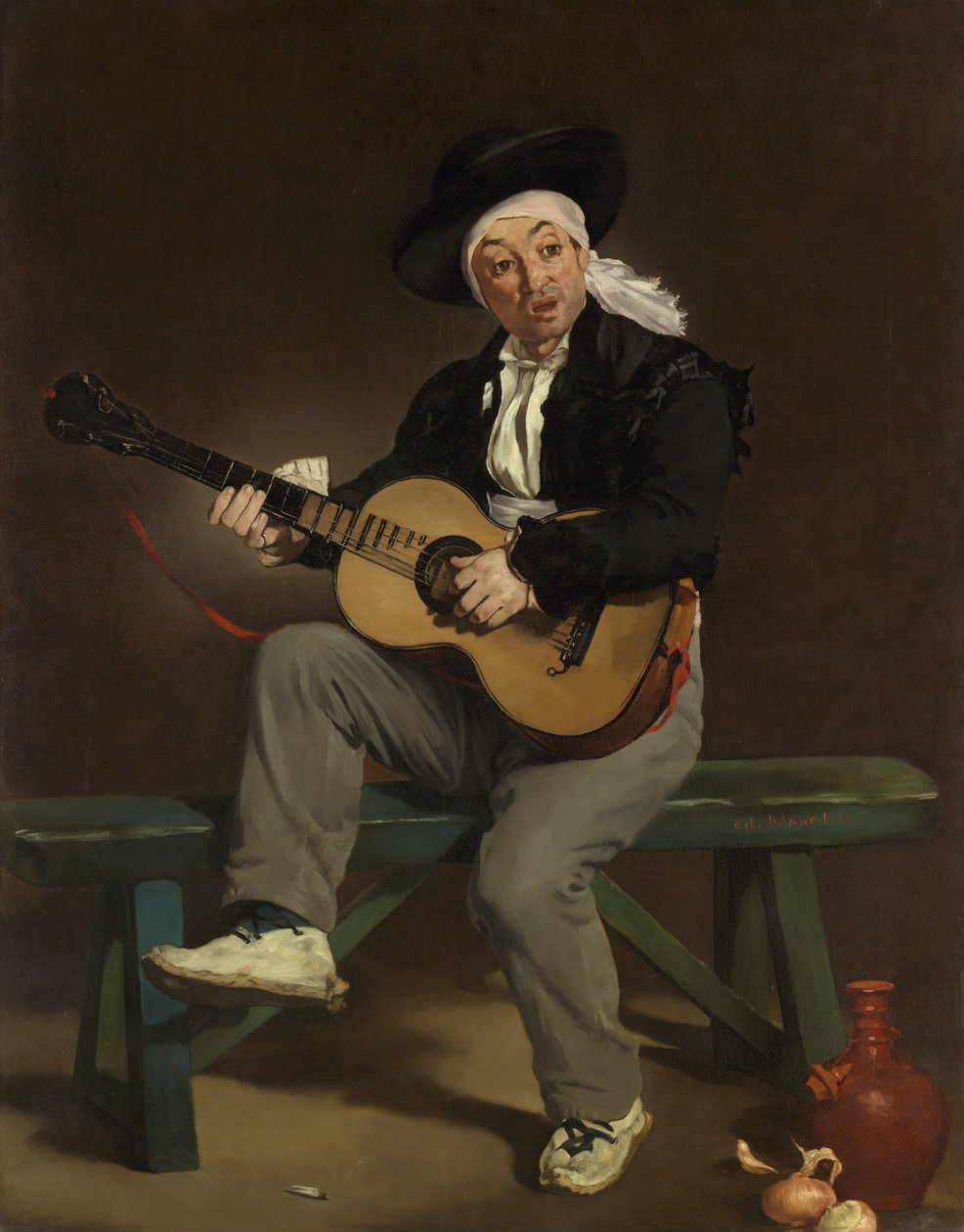 Španělský zpěvák od Édouard Manet
