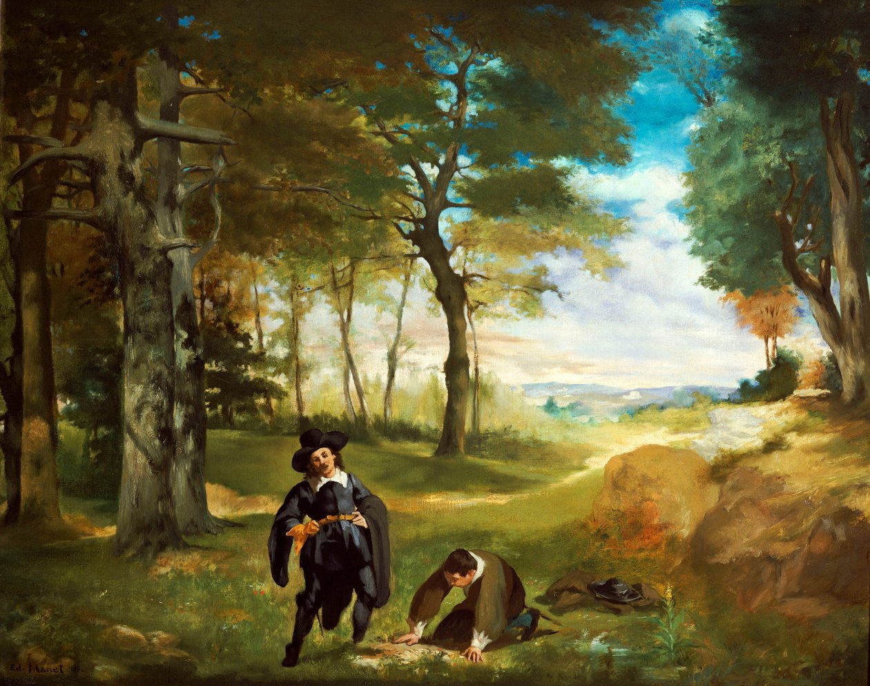 Studenti ze Salamanky, 1860 od Édouard Manet