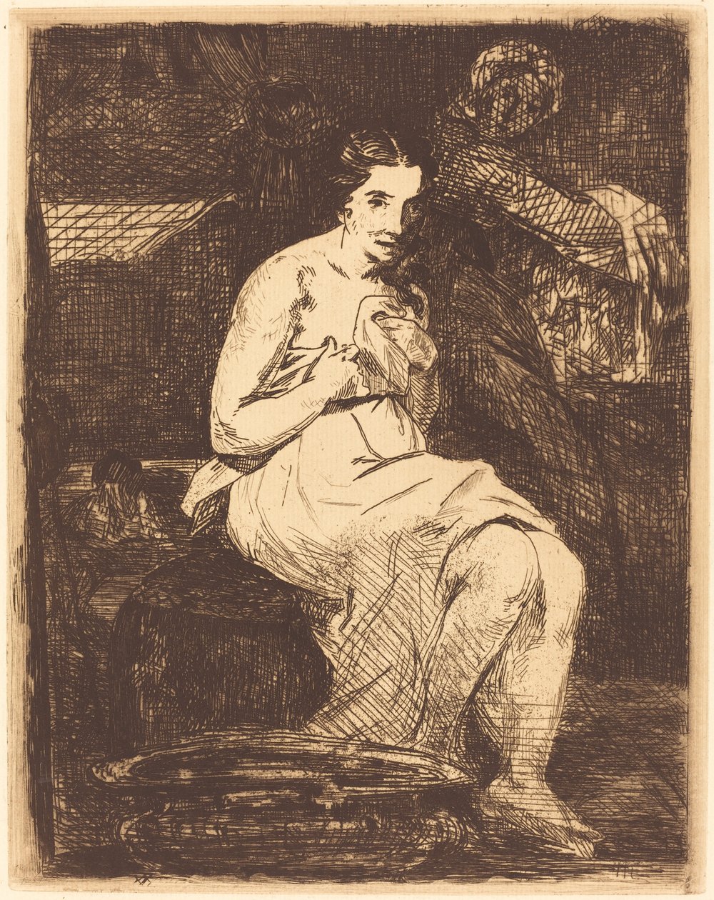 The Toilette La toilette, 1862. od Édouard Manet