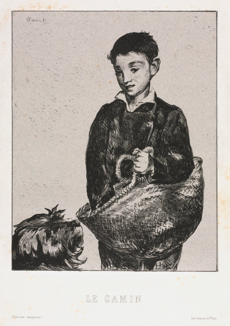 Urchin. od Édouard Manet