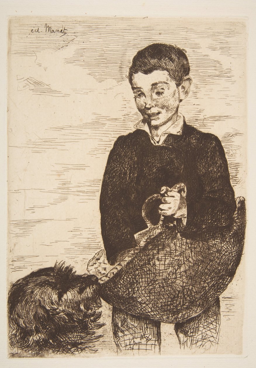 Urchin, 1861-62. od Édouard Manet