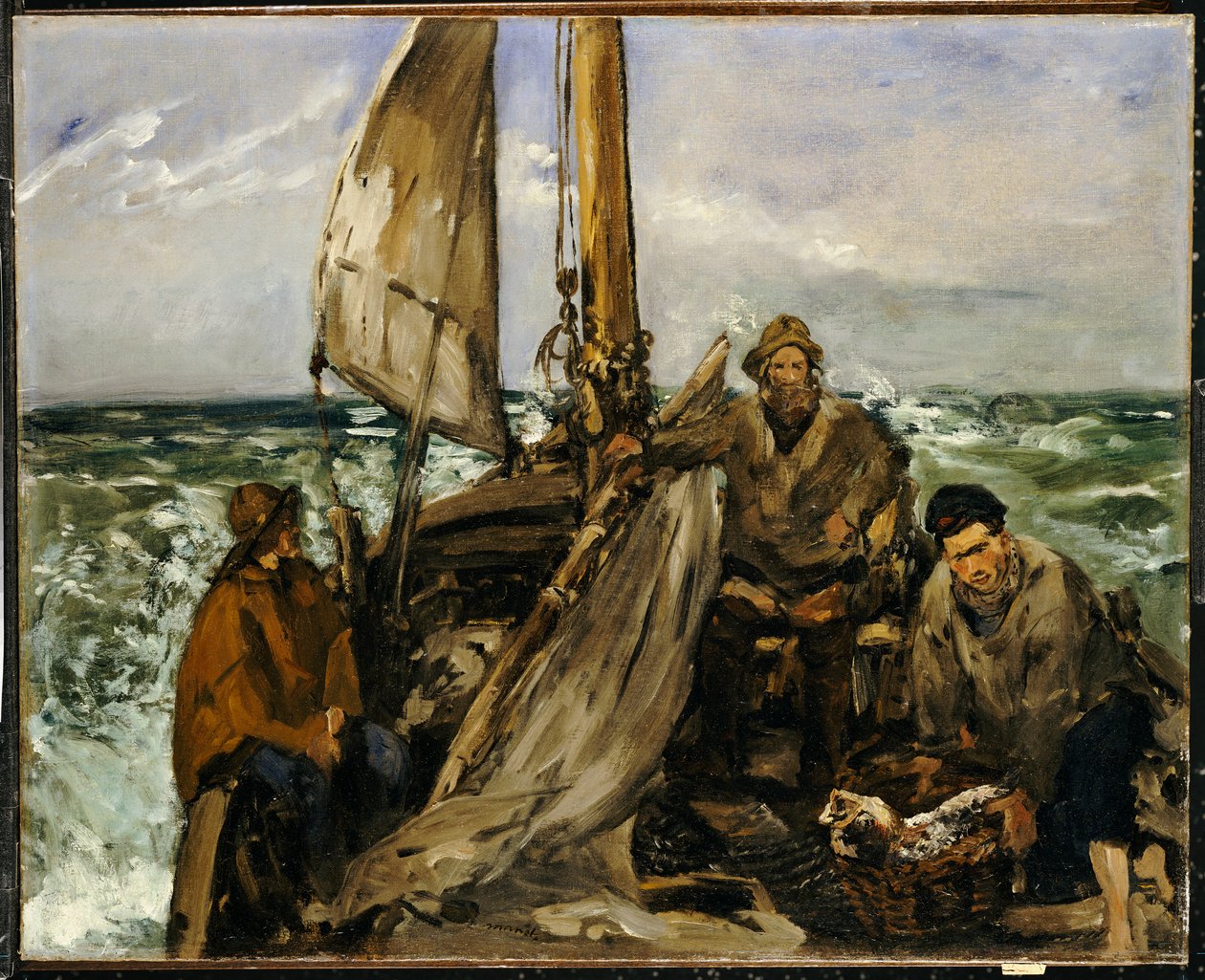 The Workers of the Sea, 1873 od Édouard Manet