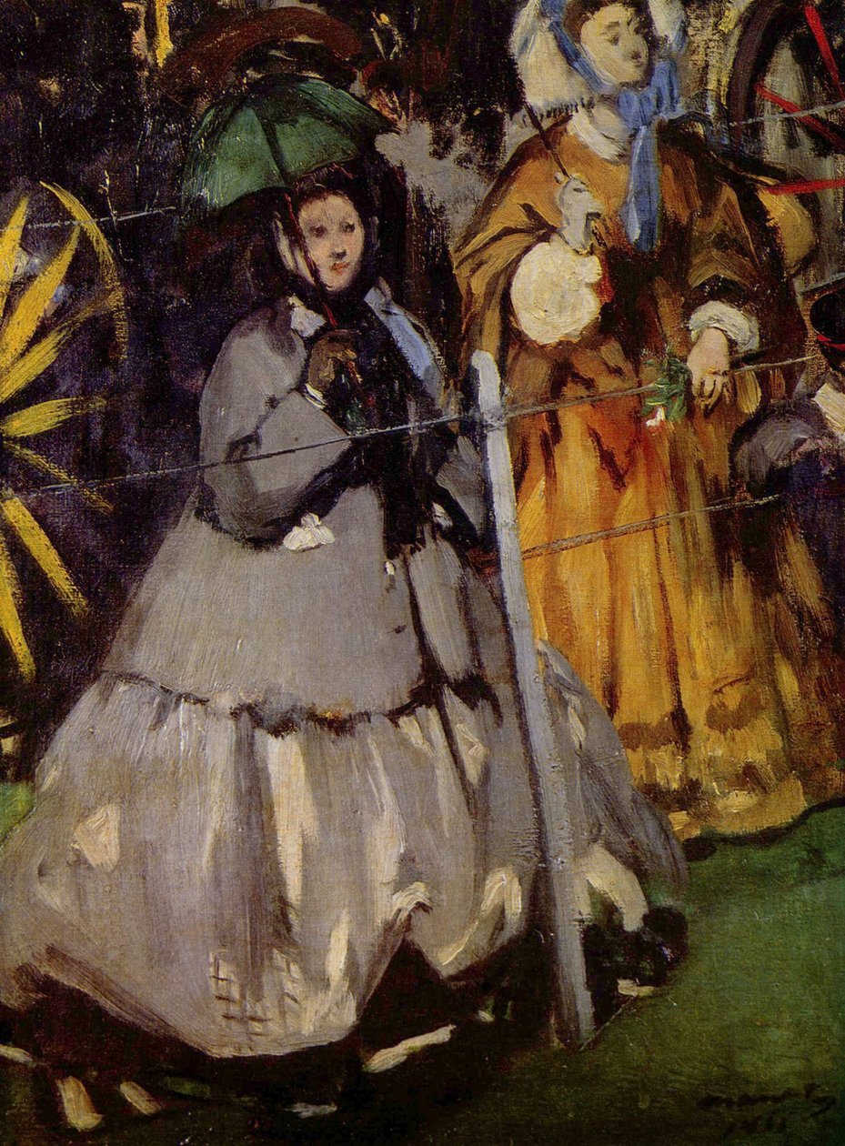 Ženy na závodech od Édouard Manet