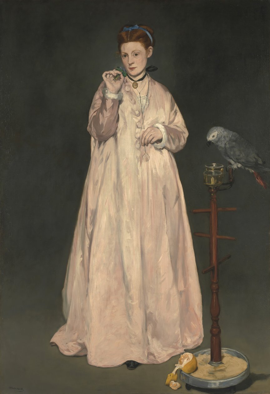 Mladá dáma v roce 1866, 1866. od Édouard Manet