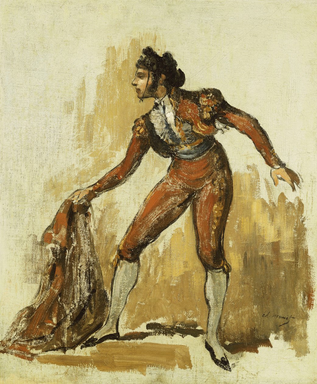 Mladý muž v kostýmu pro býčí zápasy, 1862 od Édouard Manet