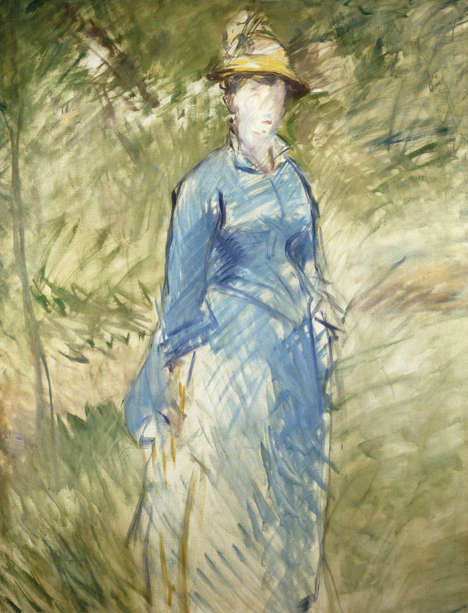 Mladá žena v zeleni; Mladá žena v zeleni, 1882 od Édouard Manet