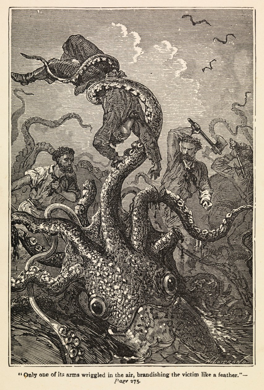 Dvacet tisíc mil pod mořem od Edouard & Neuville Alphonse Marie Adolphe de (1835 85) Riou