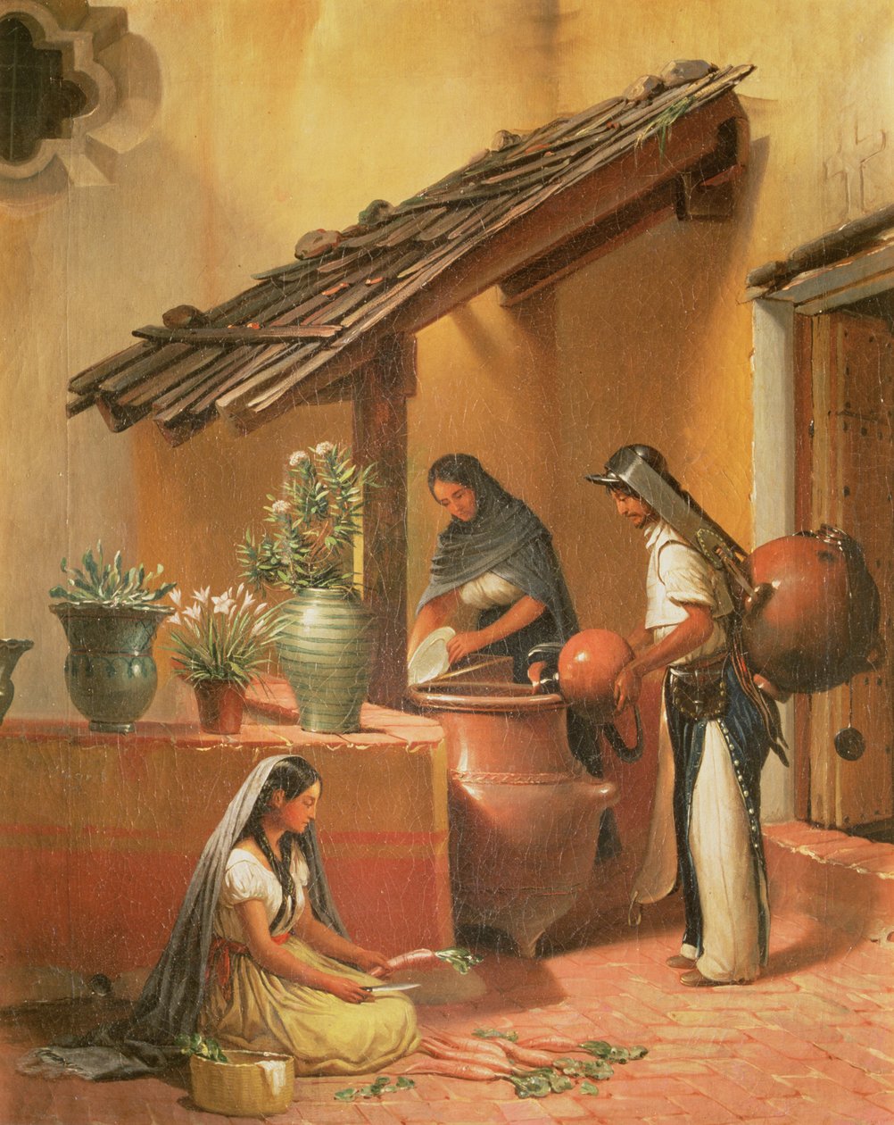 Vodní místo (Tortugo) od Edouard Pingret